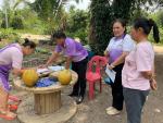 ลงพื้นที่โครงการช่วยเหลือประชาชน หมู่ ๔ หมู ๖ หมู ๘ หมู่ ๙